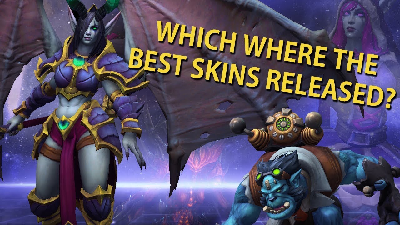 10 best Heroes of the Storm Skins of - HotS - YouTube