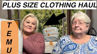 TEMU PLUS SIZE CLOTHING HAUL // MOTHER MAY I?