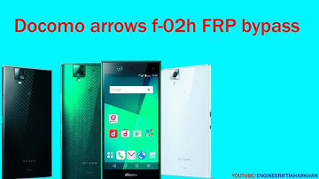 Docomo arrows f 02h frp bypass Without PC