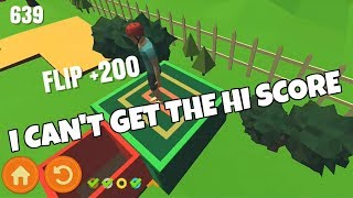 Flip Trickster PLAYGROUND LEVEL 4 HARDEST LEVEL | CAN'T GET THE HI-SCORE 1300 screenshot 3