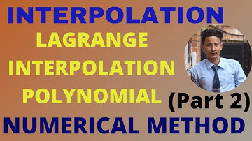 Interpolation | Lagrange Interpolation Polynomial in Nepali (Part 2) | Trick to remember formula |