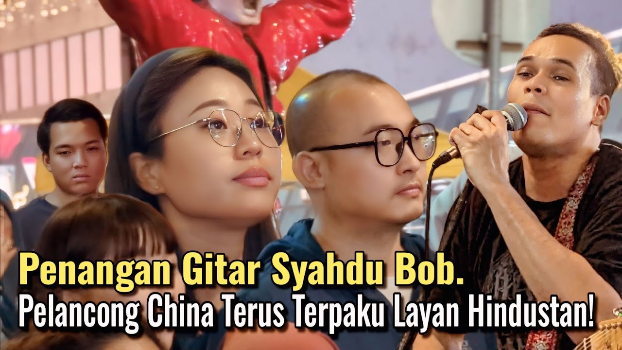 Tak Sangka! Turis China Ni Rupanya 'Hantu' Lagu Hindustan. Padu Bob Main Gitar!