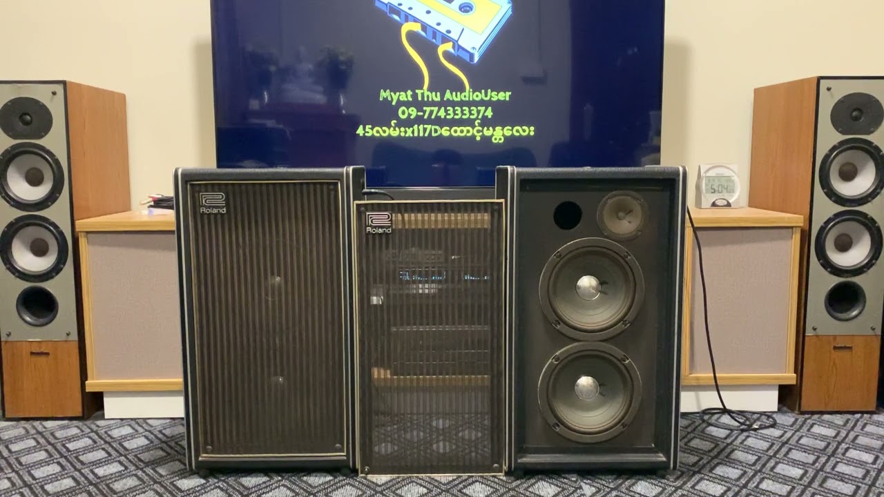 Roland PS-40 Musical Speaker - YouTube