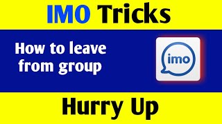 IMO Tricks # How to Leave IMO Group # Trending Tech Zone screenshot 3