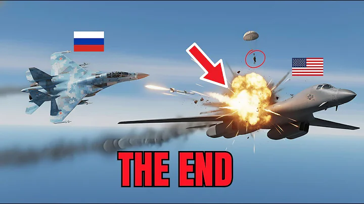 Russian Su-35s LOCKED ON a U.S. B-1 Lancer — Then THIS Happened!