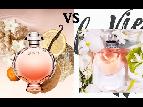 COMPARACIÓN DE PERFUMES Olympea VS Perfume La Vie Est Belle - SUB - YouTube