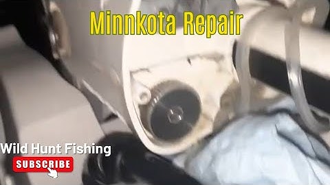Minn Kota Ulterra Trim Motor Repair: Fixing the Cog Issue