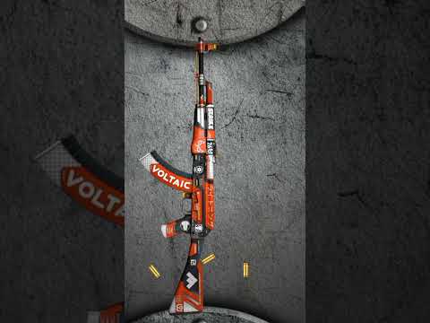 AK 47 ASSAULT RIFLE FIRE AND SOUND TEST #gaming #ak47shorts #ak47freefire #gun #bullet