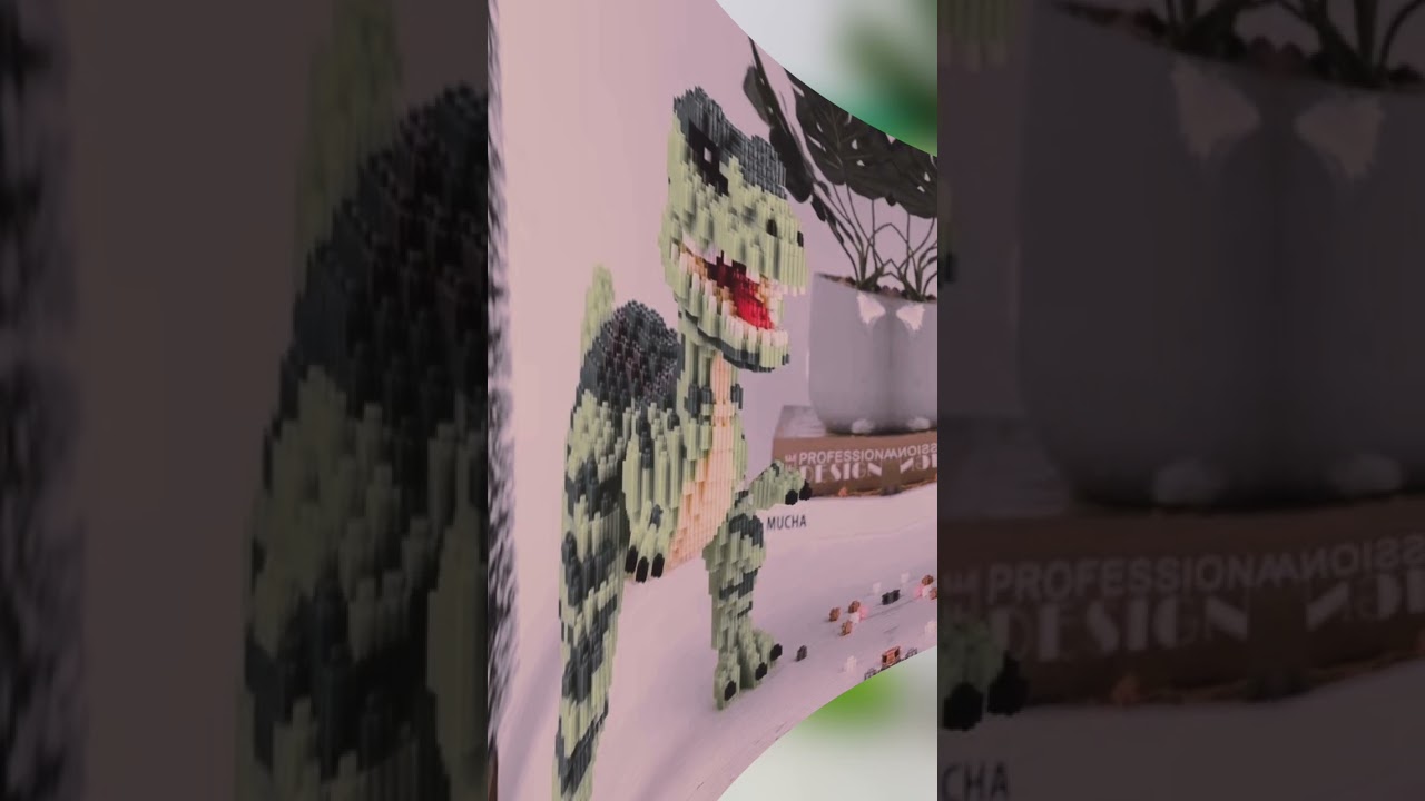 Dinosaur Building Block Toys: Giant Tyrannosaurus Rex Bricks