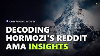 Decoding Hormozi's Reddit AMA Insights