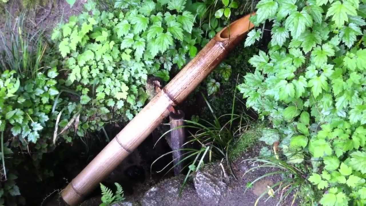 SHISHI-ODOSHI at Shisendo(temple) Kyoto,Japan