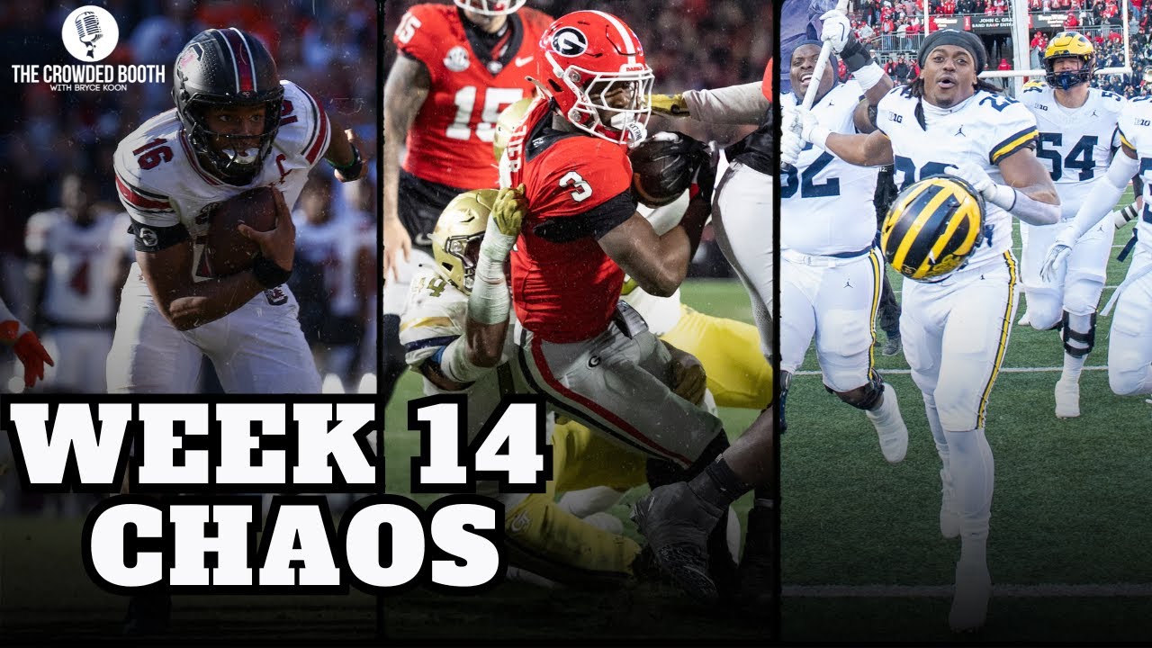Week 14 CFB Reactions + Playoff Chaos - YouTube