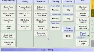 grandMA | Tutorial Chapter 9.2.2 [EN] | Options & defaults - the setup window Part 2 Net Worth