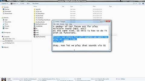 Playing / Combining Multiple Sound (MP3, etc) Using CE
