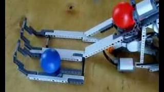 Lego NXT Mindstorms ball sorter