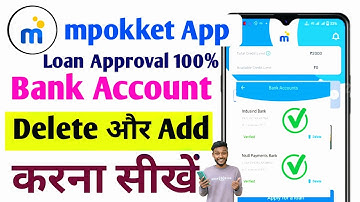 mpokket bank account add problem | mpokket bank account change kaise kare