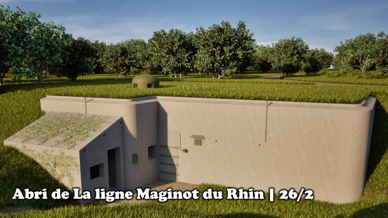 Visite immersive d'un abri de la ligne Maginot du Rhin