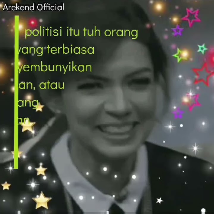 Story WA Najwa Shihab. Politisi Itu Penuh Misteri (Status WA Mata Najwa). Literasi WA, Quotes WA