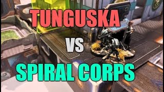 Infinity Battle Report - Tunguska vs Spiral Corps (Power Pack)