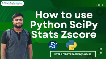How to compute the zscore stats in Python Scipy | Python Scipy Stats Zscore