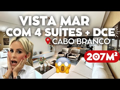 Vídeo do imóvel — Apartamento VISTA MAR com 4 suítes no Cabo Branco - João Pessoa