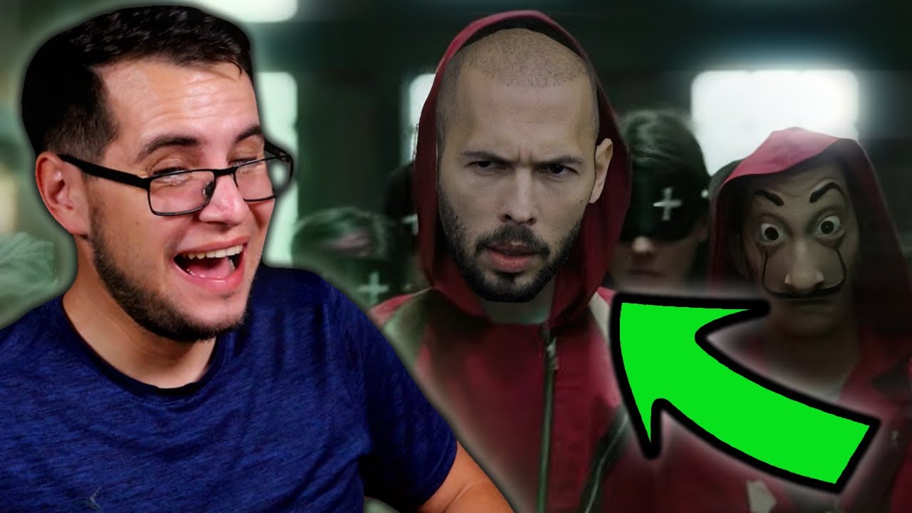 Ukin Reacts to If Andrew Tate robs a bank... l vynlo