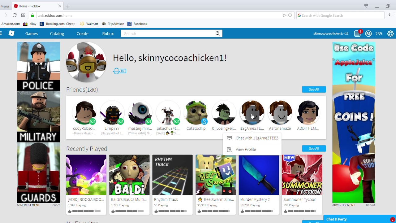 I HIT THE FRONT PAGE AND MADE LOTS OF ROBUX