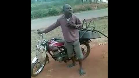 Bike man threatens Passenger in Pidgin English