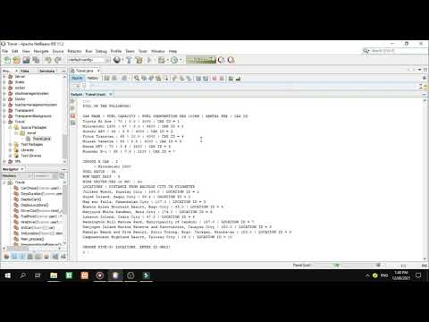 Travel Expense System in Java with free source code