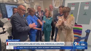 Del Sol celebrates newly renovated cath lab