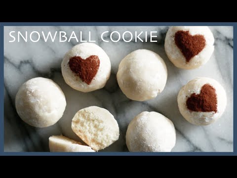 卵なしバターなし スノーボールクッキーの作り方 バレンタイン大量生産レシピ Snowball Cookie Recipe Taroroom Youtube