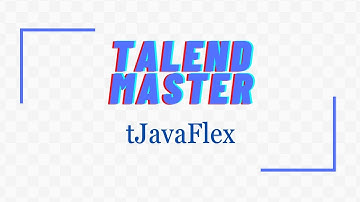 How to use tJavaFlex component in talend?