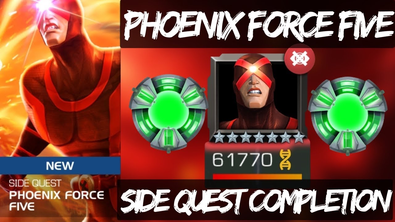 Phoenix Force Five | Final Week Side Quest | Easy Completion | MCOC