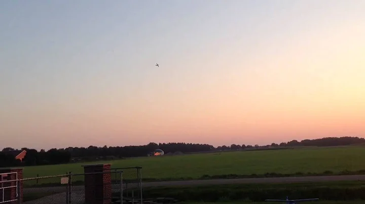Toni Clark Cap 21 sunset flight