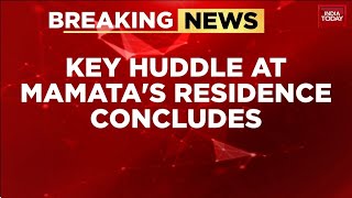 Breaking: Mamata Banerjee Holds Crucial Huddle Ahead Of West Bengal Poll Results To Discuss Strategy