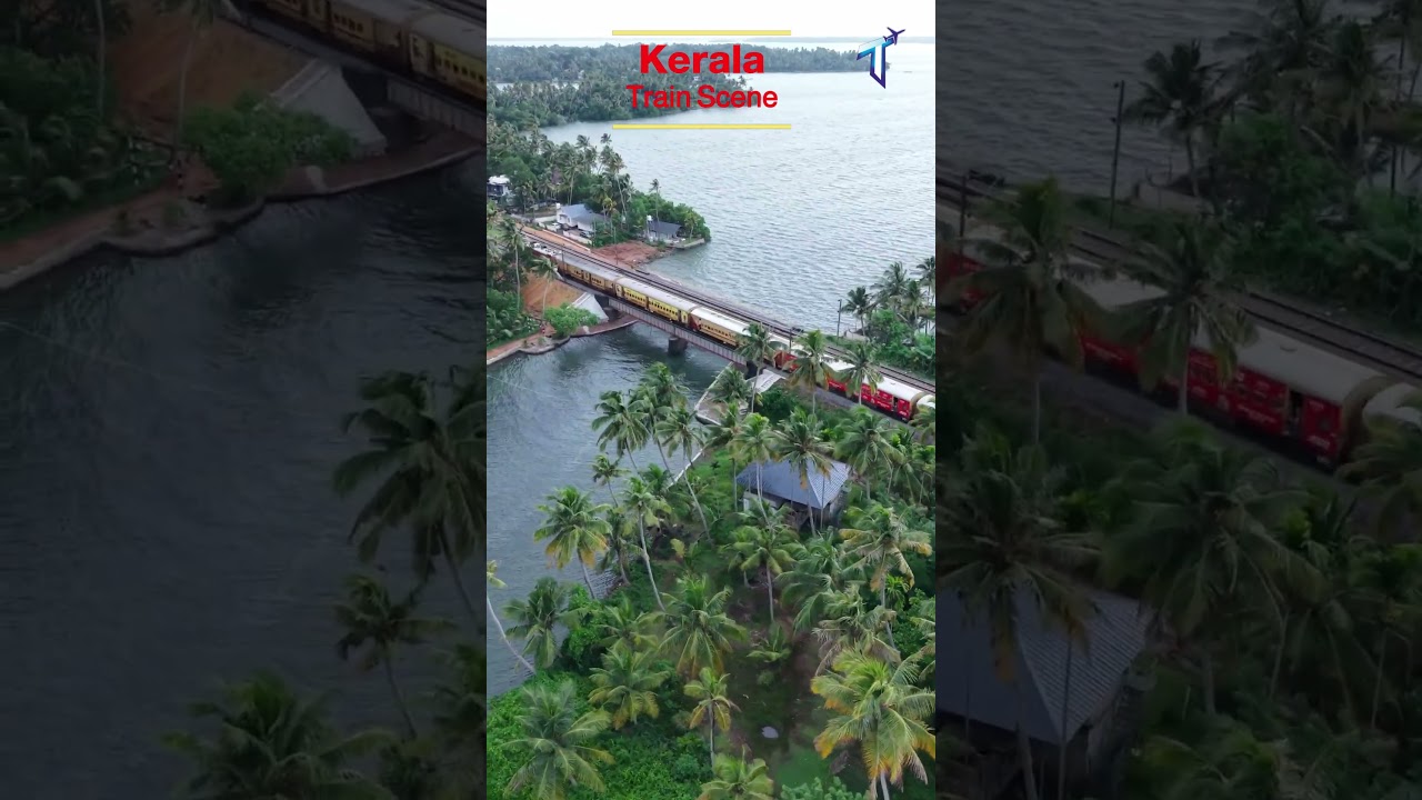 Kerala Train Scenic View | Most Beautiful Train Journey in India | Joel Khedia