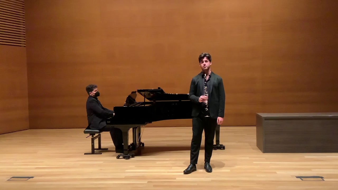 Carl Maria von Weber Clarinet Concerto no. 1/ Antonio Ruiz