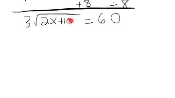 12.3 solving radical equations #2