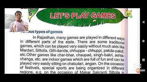 Title : EVS  Class 5th  Chapter :5  Let