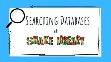 Searching Databases