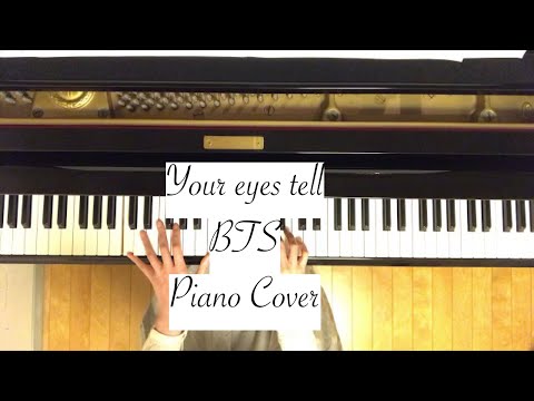 BTS / Your eyes tell (piano cover)