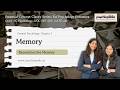 Memory Chapter I CUET PG Psychology Preparation I Essential Concept Clarity Series- Class 3