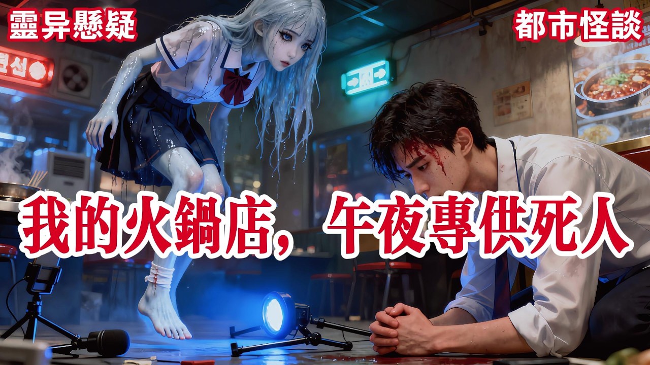 【完结】我自带阴阳眼，祖上三代都是阴差。现在接手这家 24 小时火锅店，白天卖火锅赚生活费。午夜后给游魂备最后一餐积阴德。这天晚上11点，卷帘门被人踹得哐当响。#有声小说 #小说 #悬疑 #助眠