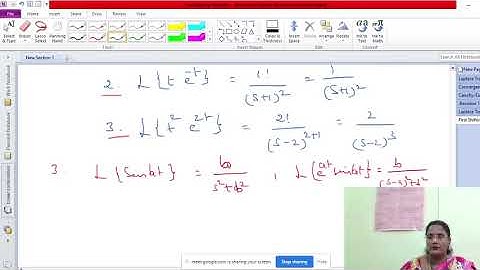 Second Shifting Theorem # Laplace Transforms