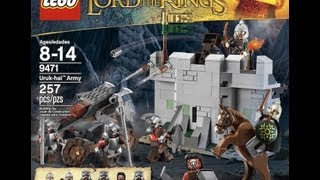 LEGO Lord Of The Rings 9471 Uruk-hai Army HD Set Review | www.TekSushi.com