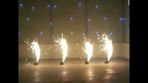 Cold Pyro Dancing Pyro Machine