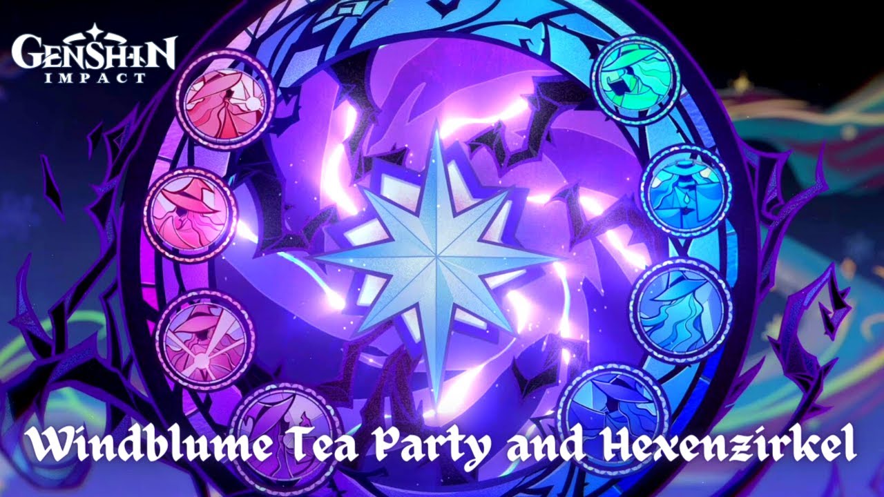 Windblume Tea Party and Hexenzirkel Full Story with All Dialogues (English) | Genshin Impact