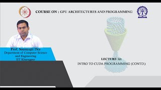 Lecture 12: Intro to CUDA programming (Contd.)