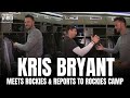 Kris Bryant Meets Colorado Rockies Teammates & Reports to Rockies Spring Training Camp in Arizona