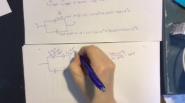 P2055: capacitance, potential, charge; find changes after switch flipped (1/3)